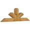 Ekena Millwork Saratoga Rough Sawn Timber Gable Bracket, Western Red Cedar, 72"W x 24"H x 6"D x 6"F, 8/12 Pitch GBW072X24X0606SAR00RWR - alternate 5